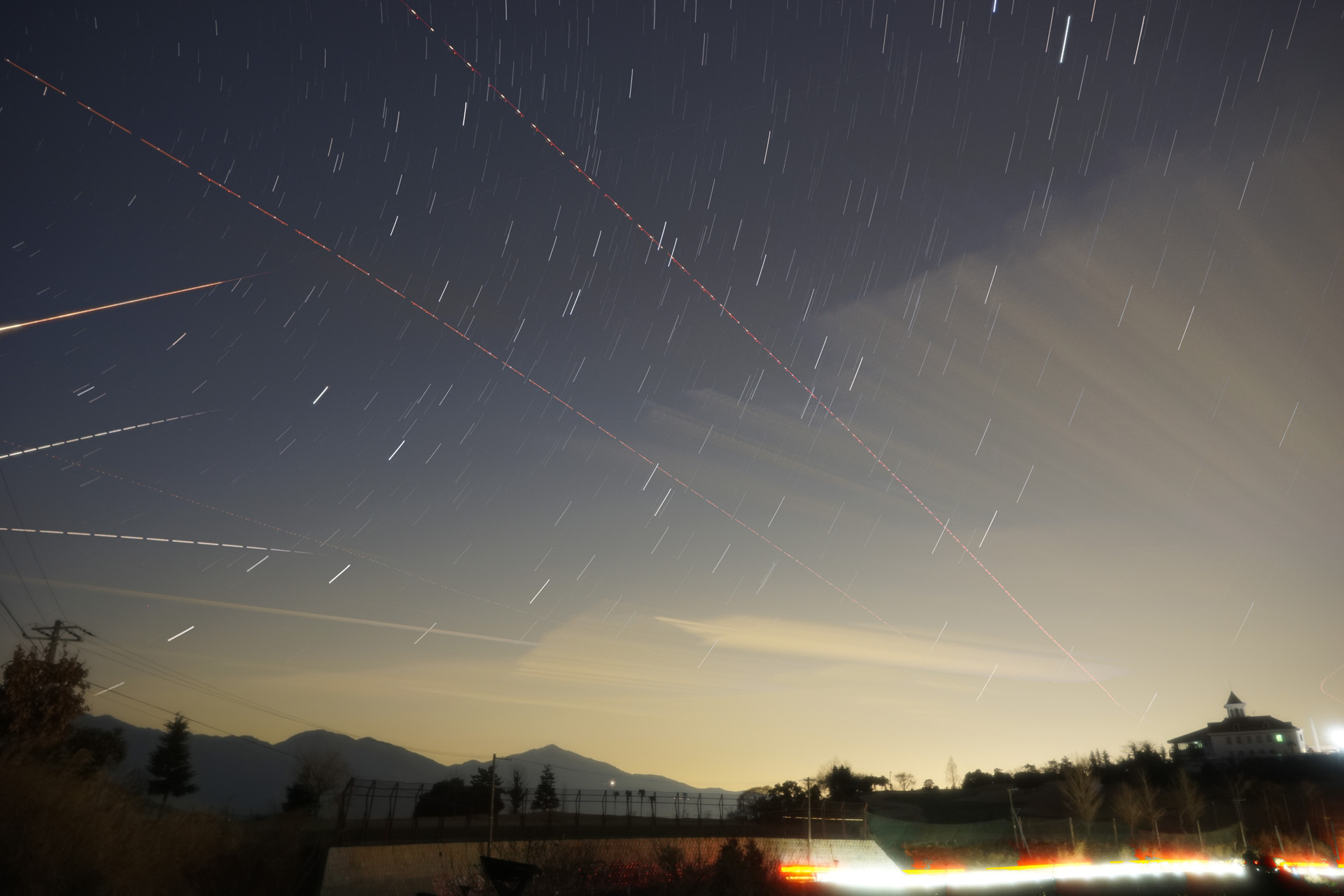 ISS in 松田山(20180209)