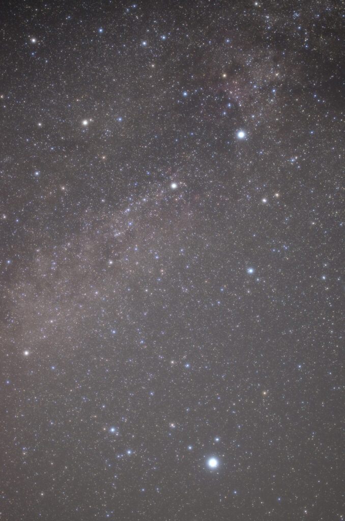月と木星の接近（18年8月17日）