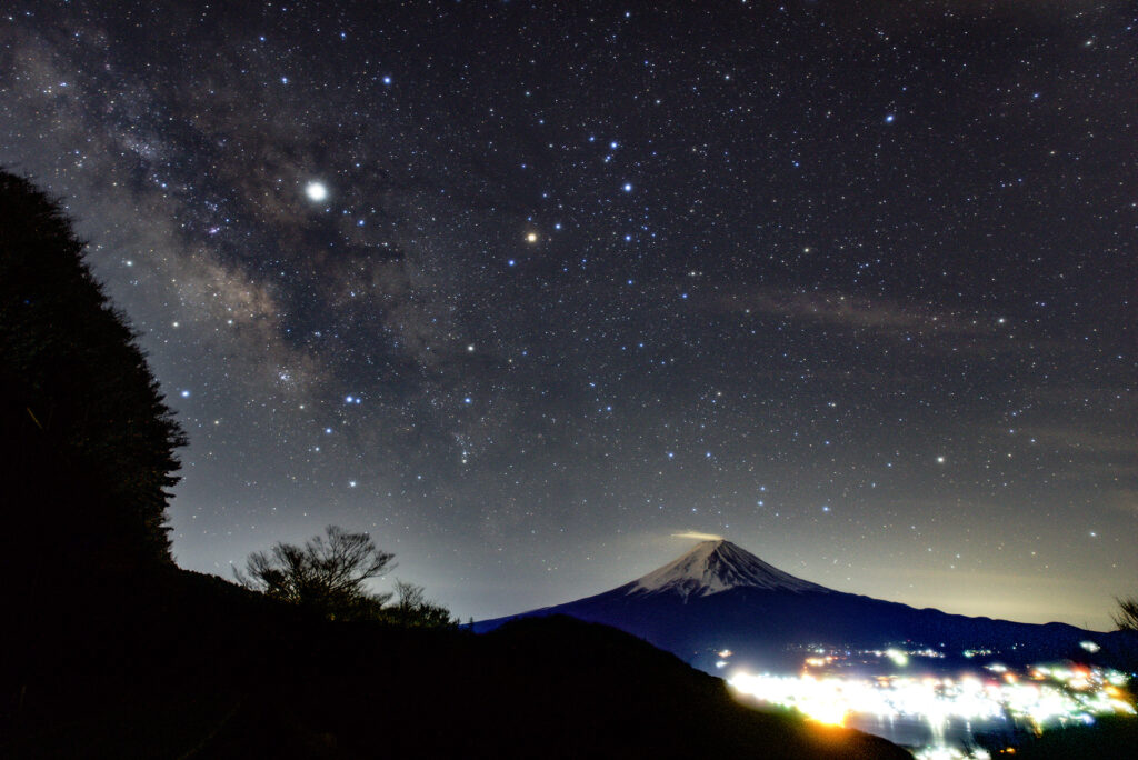星景写真における画像処理