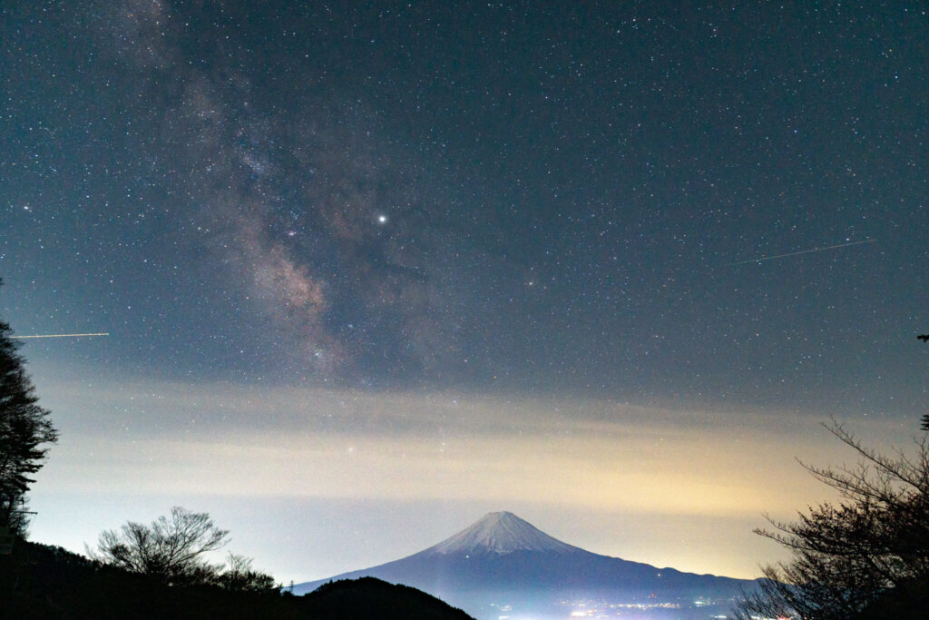 天下茶屋での水瓶座η流星群観測
