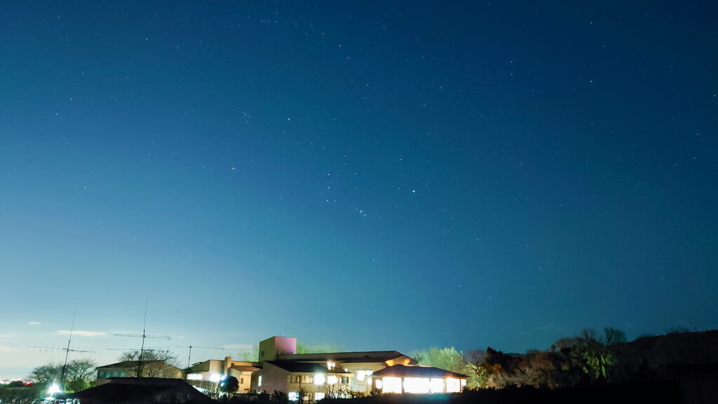 スマフォでの星空写真撮影