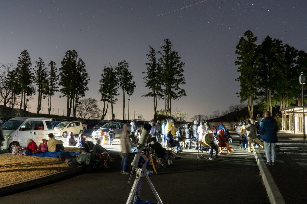 県立つぶらの公園での星を見る会