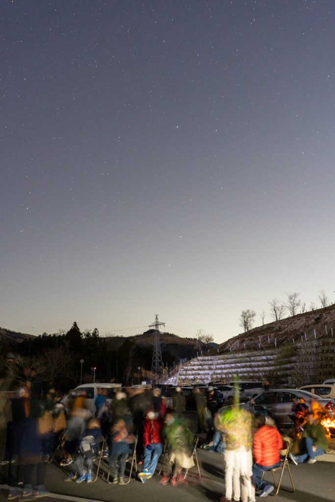 県立つぶらの公園での星を見る会