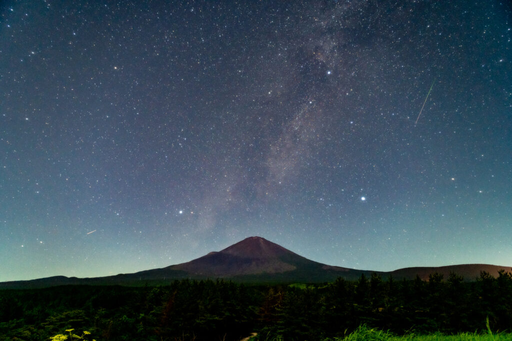 ペルセウス座流星群　20年8月12日