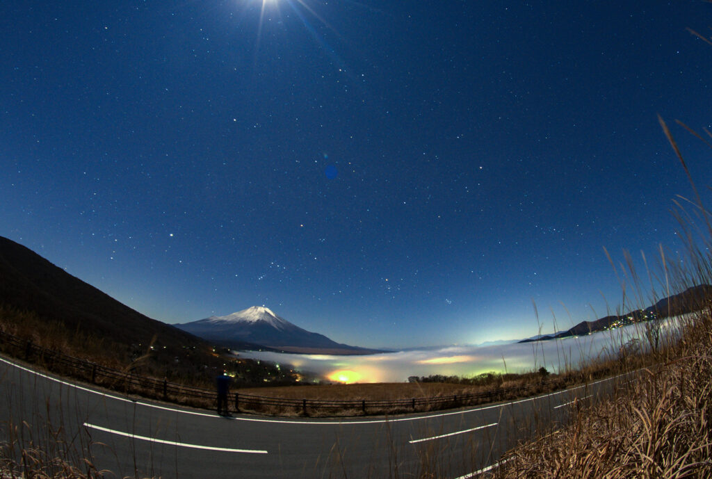 富士山と雲海