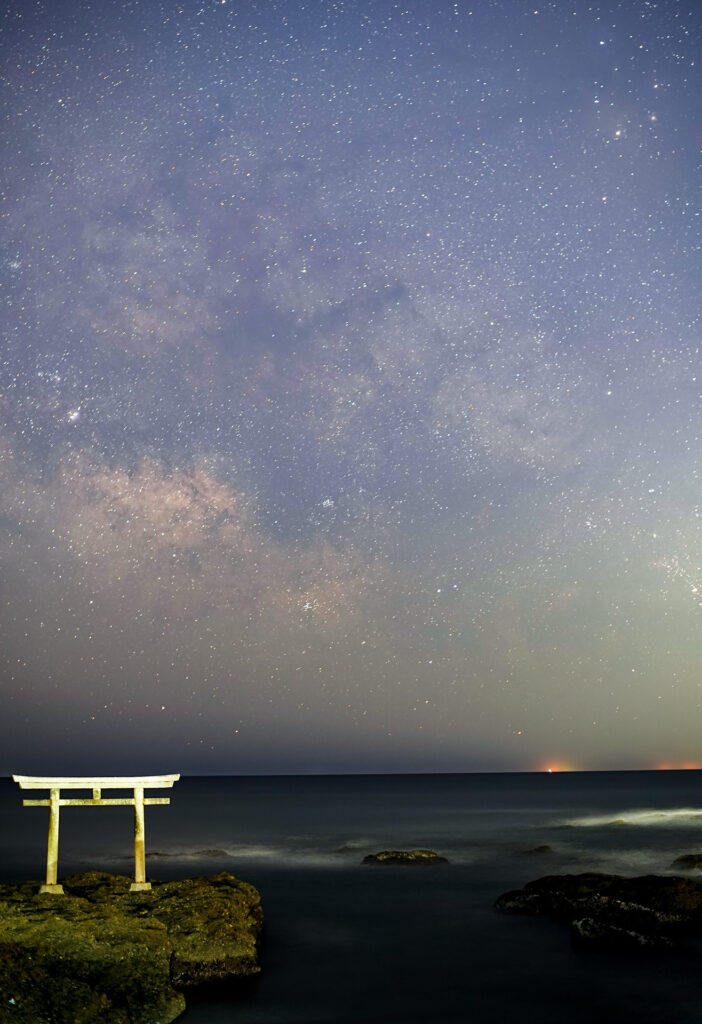 画角と天の川