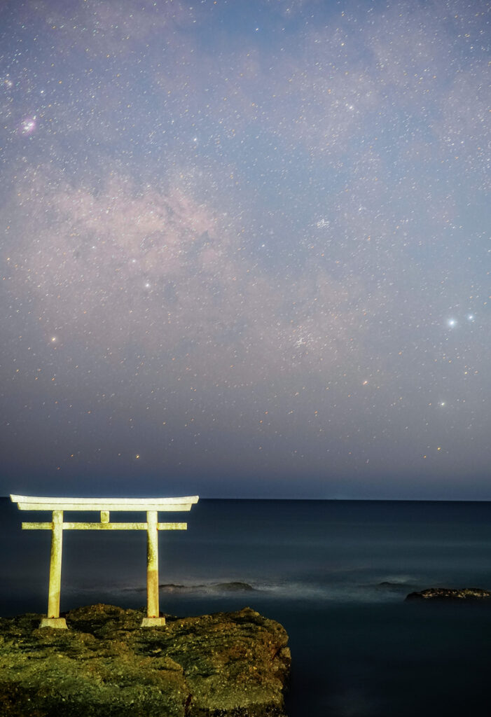 画角と天の川