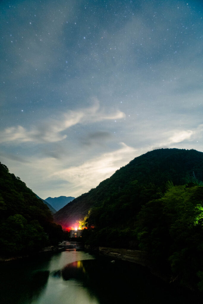 丹沢湖からのながめ