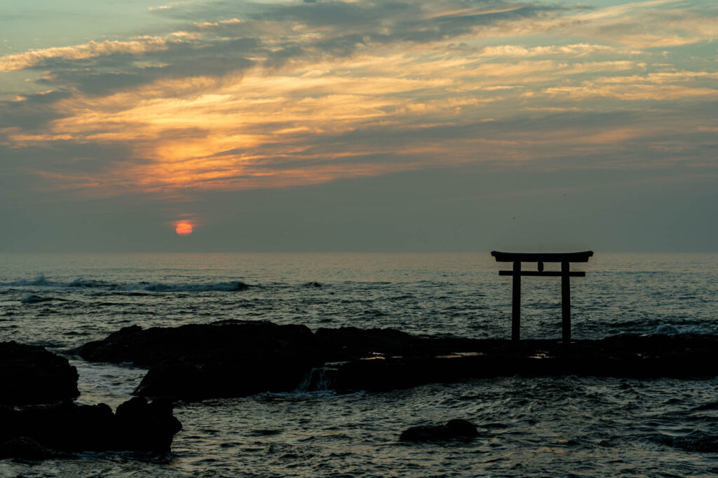 朝焼けに浮かぶビーナス