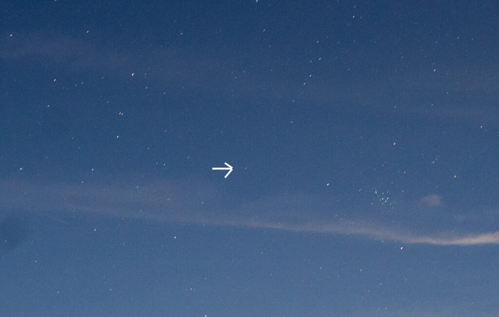 西村彗星（C/2023 P1）み～つけた