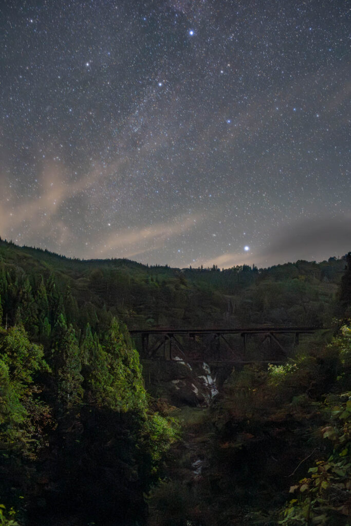 滝谷郷戸鉄橋（たきやごうと）