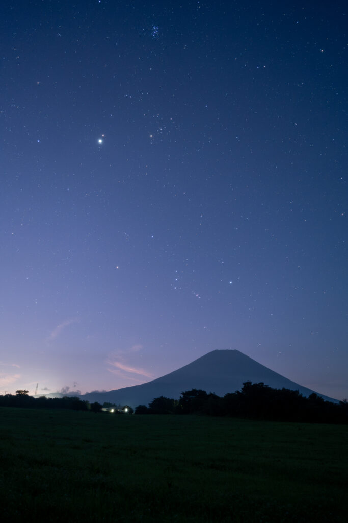 ペルセウス座流星群（240813）　富士ヶ峰